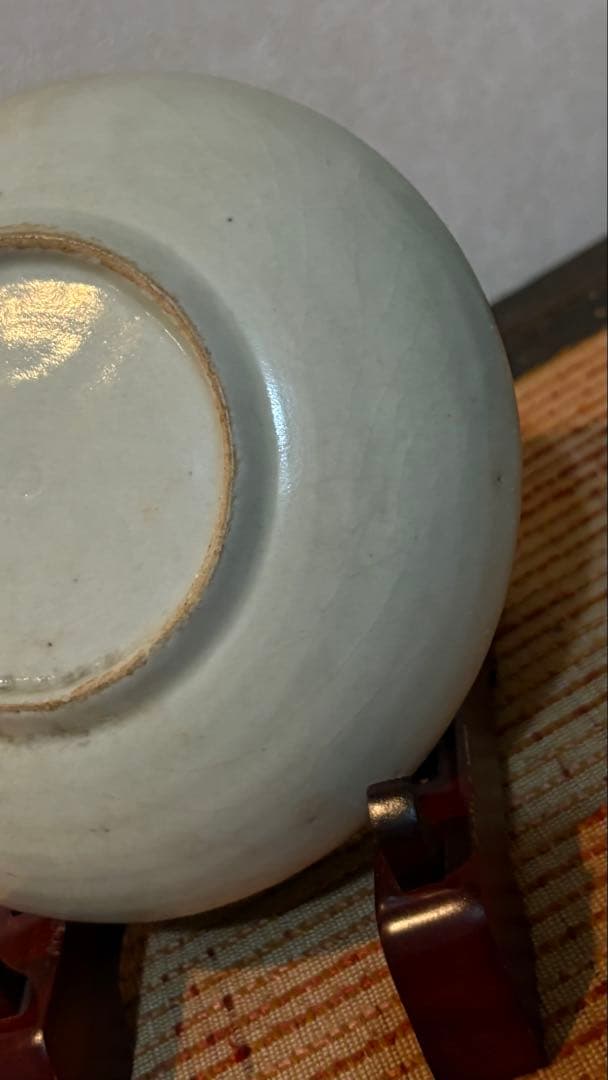 骨董品　波佐見焼　くらわんか皿　唐草文 古伊万里　古美術