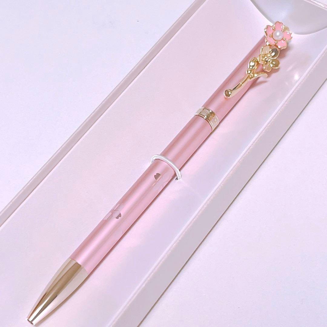 【新品未使用】MIKIMOTO 桜 ボールペン 限定品
