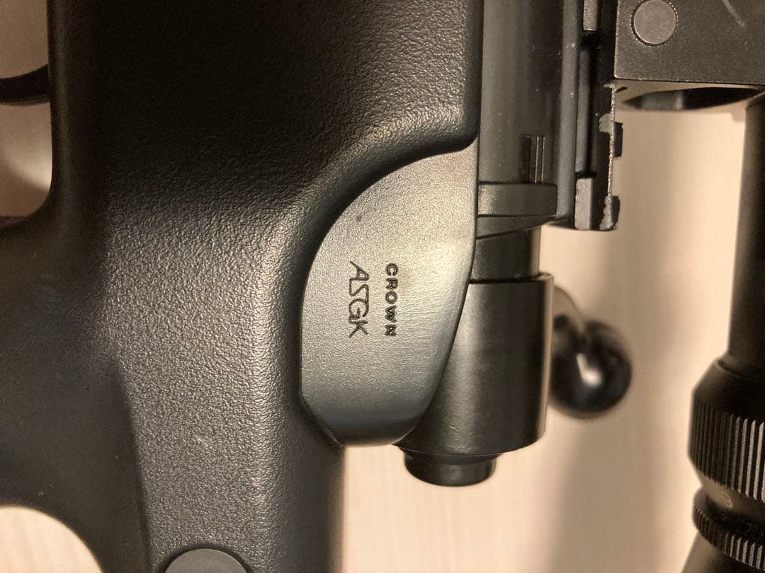 スナイパーライフル ブラック スコープ付き