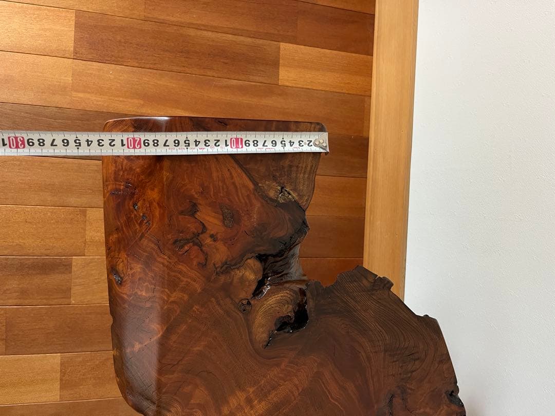 欅（けやき）スツール　無垢材