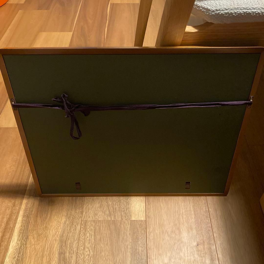 滝平二郎　オリジナル版画　晩菊　岩崎書店