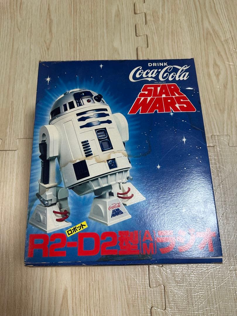 Star Wars R2D2型AMラジオ Coca-Cola フィギュア