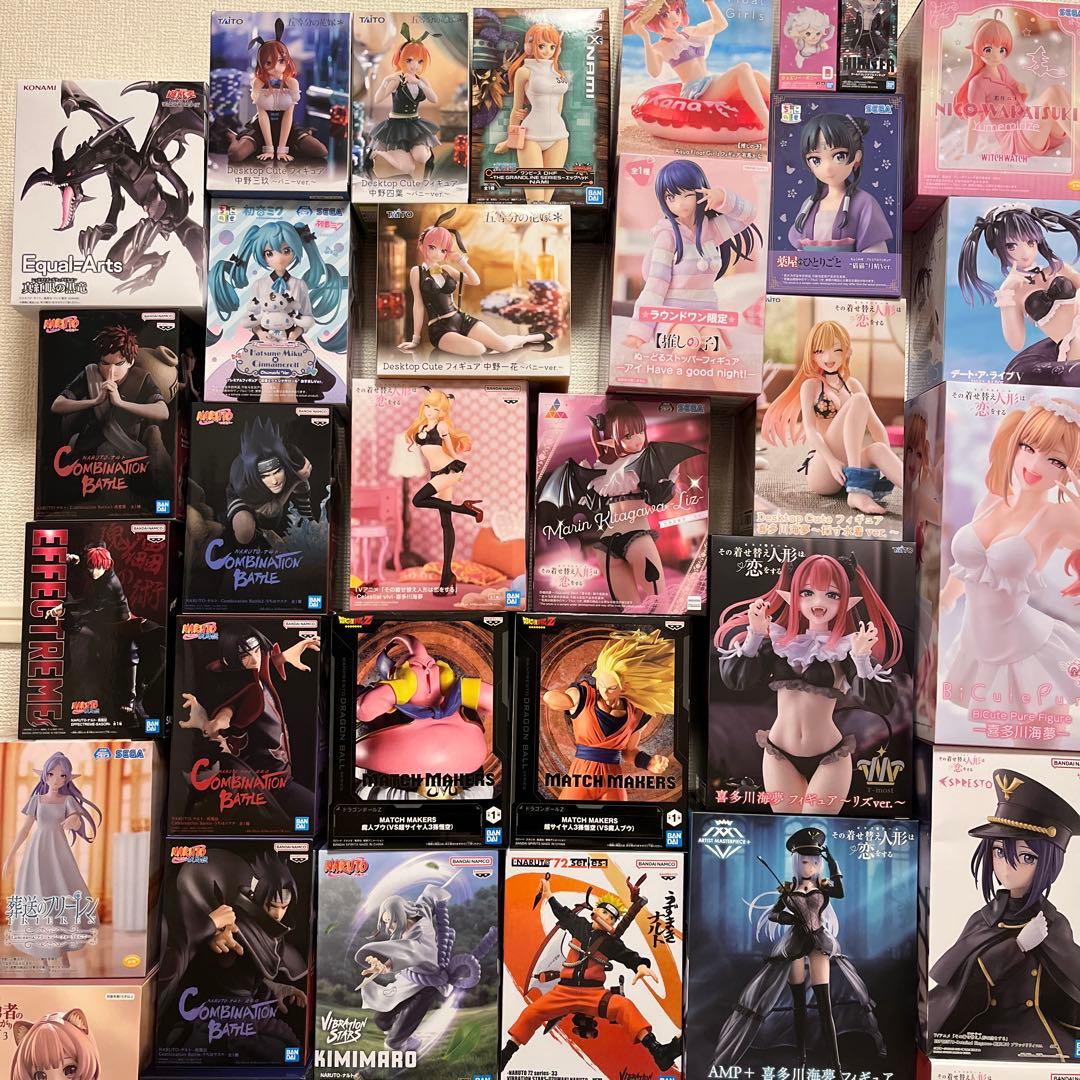 大量！　大人気アニメ　美少女系　プライズフィギュア　48点セット　まとめ売り