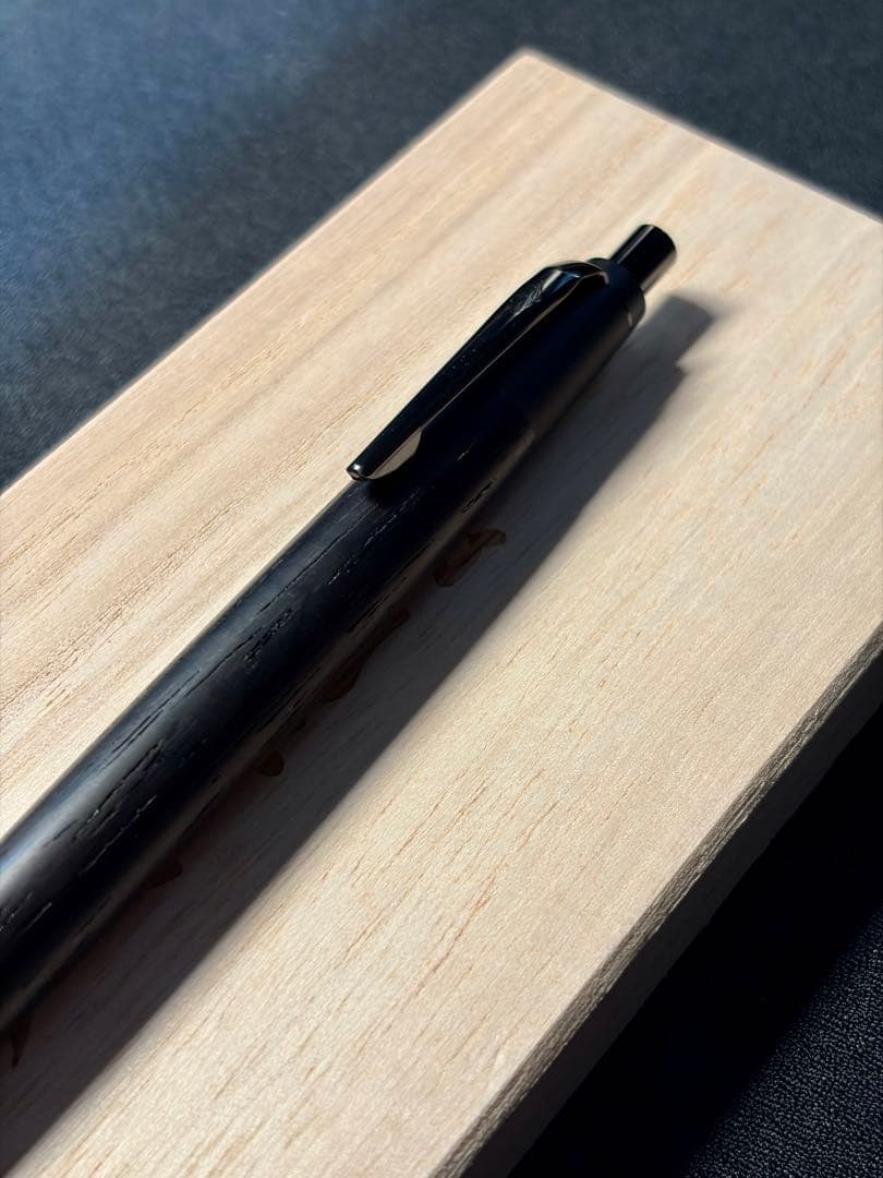 野原工芸 新型シャープペンシル ネオブラック ハカランダ 新品