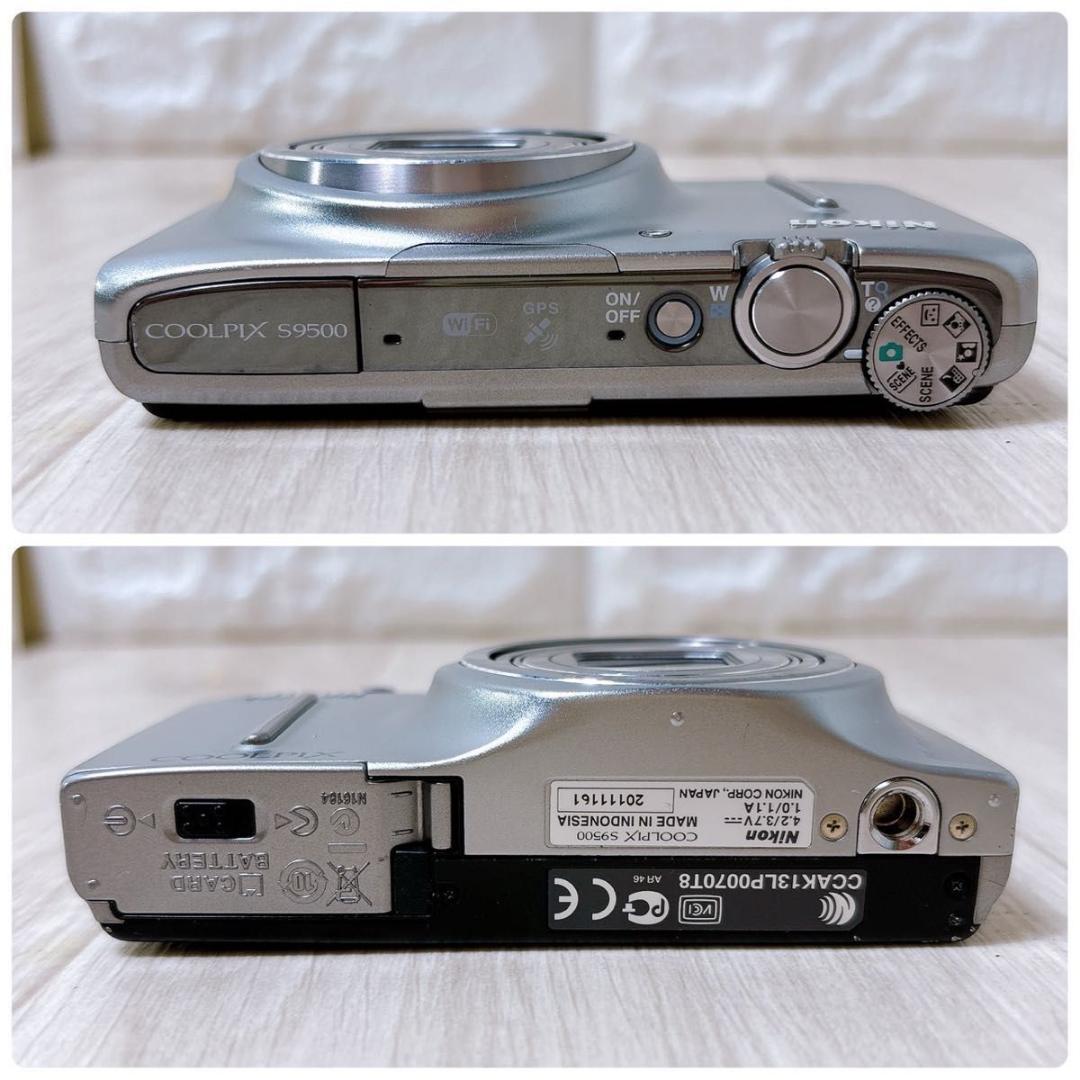 Nikon ニコン クールピクス S9500 シルバー コンパクトデジタルカメラ