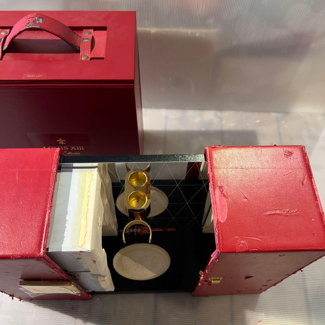 希少 レミーマルタン ルイ13世 空バカラ クリスタルボトル 観音開き