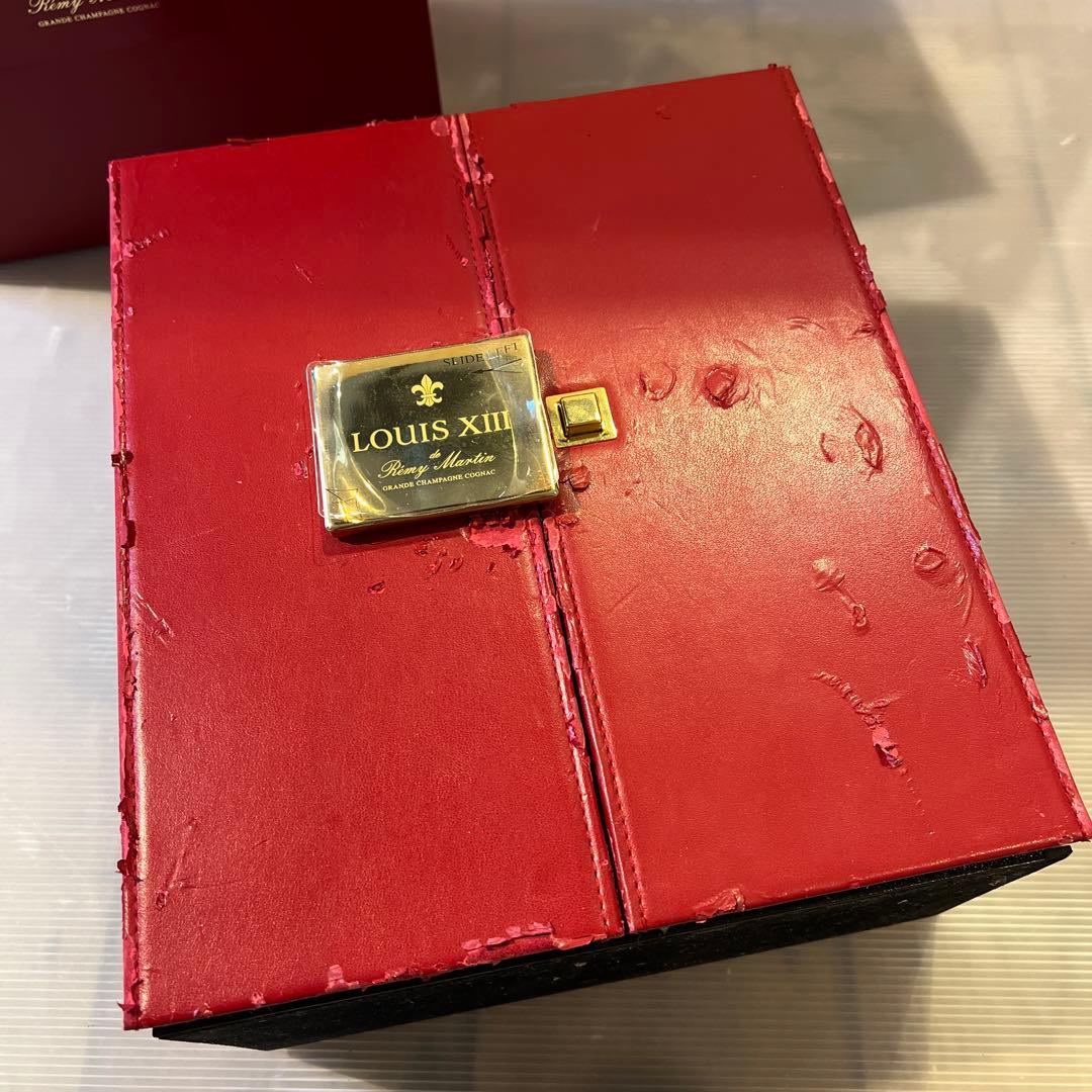 希少 レミーマルタン ルイ13世 空バカラ クリスタルボトル 観音開き