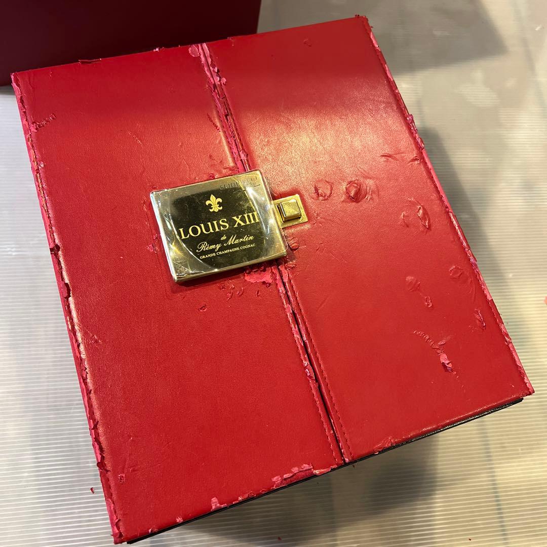 希少 レミーマルタン ルイ13世 空バカラ クリスタルボトル 観音開き