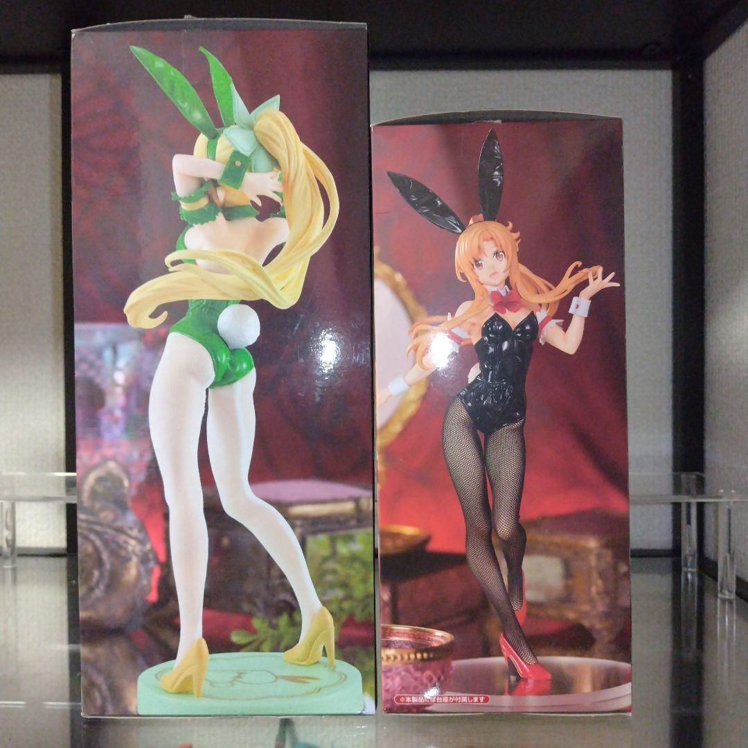 ⑫美少女フィギュア　ソードアート・オンライン　アスナ、リーファ　バニーまとめ売り