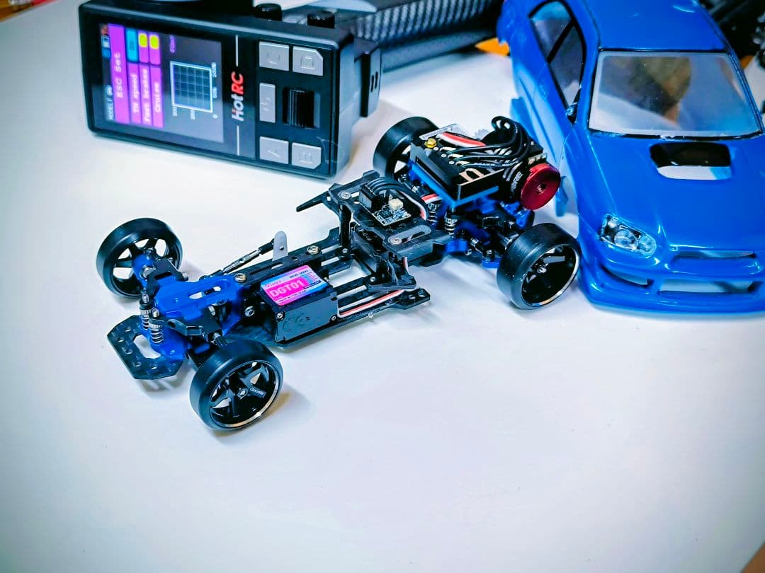 蚊車 ドリラジ タミヤ Subaru WRX STI RWD 1:24