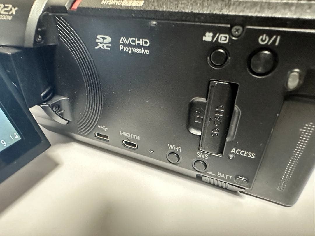 Panasonic HC-VX2MS 4Kビデオカメラ 本体 BLACK