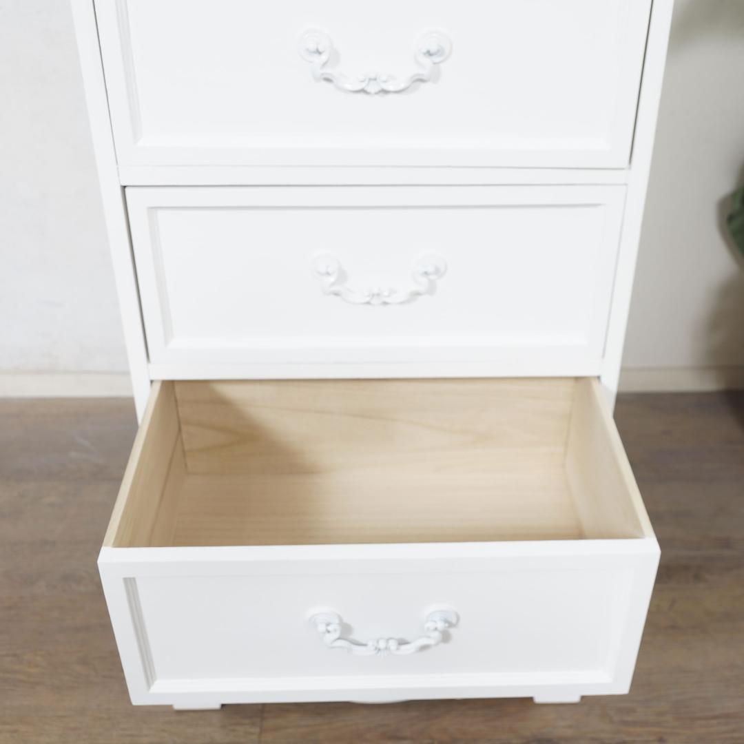 ジョイ　 アンティーク調　シャビー仕上げ　チェスト ４杯