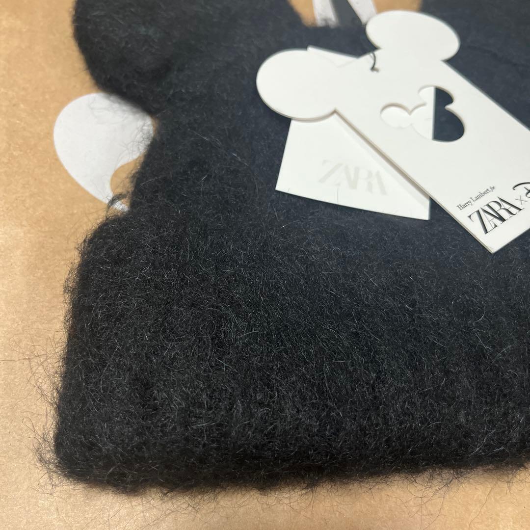 Mii　完売　親子セット　ZARA ミッキー　ニット帽　 ディズニー　耳