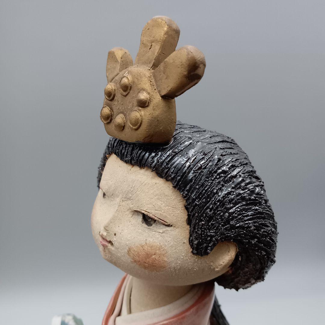 雛人形 ひなまつり お雛様 ポタリーメルヘン 大きめ 作家もの