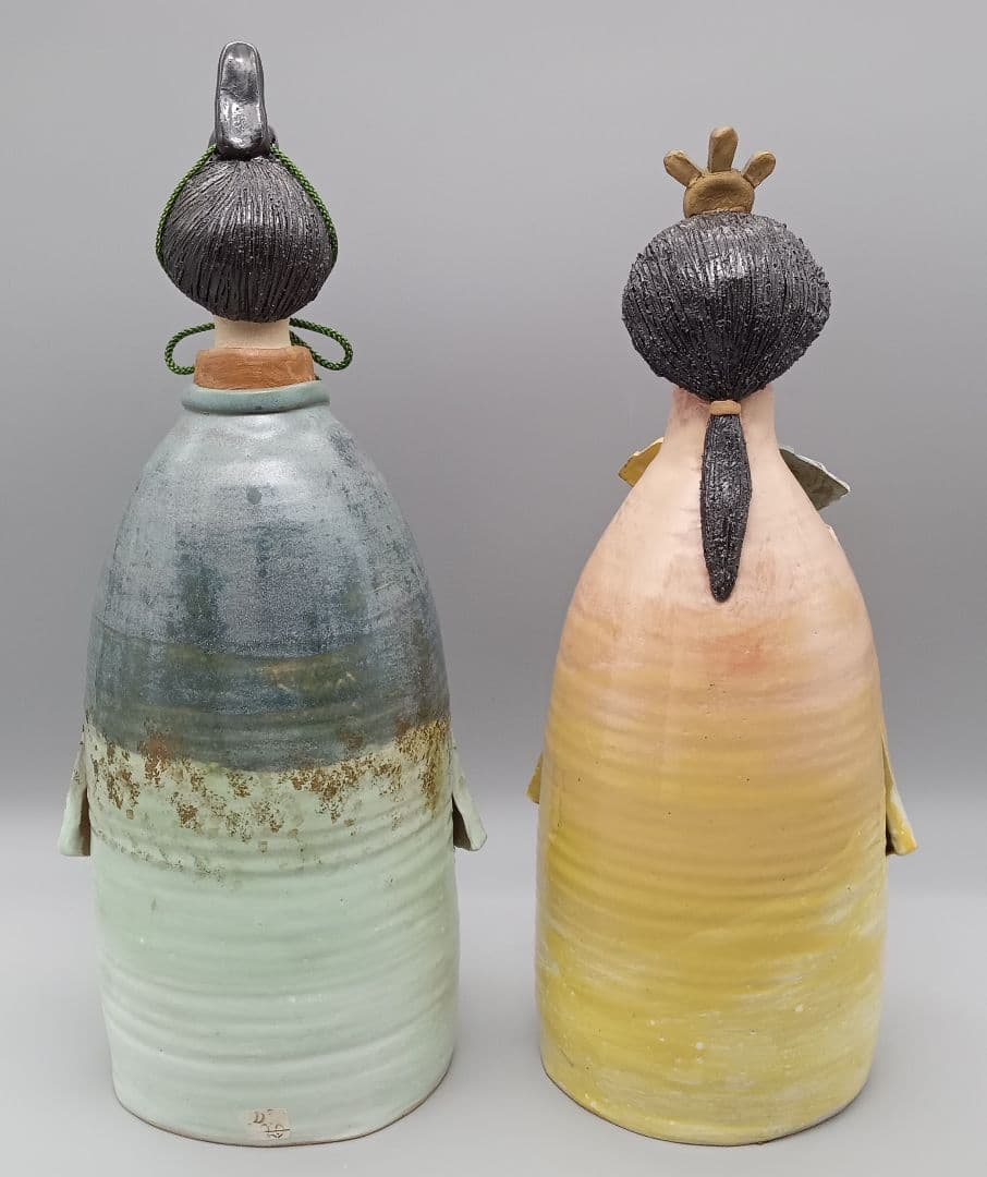 雛人形 ひなまつり お雛様 ポタリーメルヘン 大きめ 作家もの