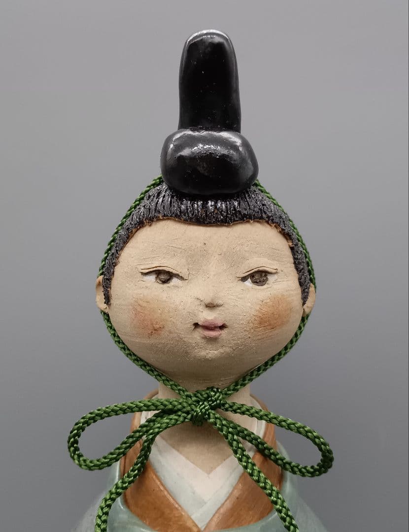 雛人形 ひなまつり お雛様 ポタリーメルヘン 大きめ 作家もの