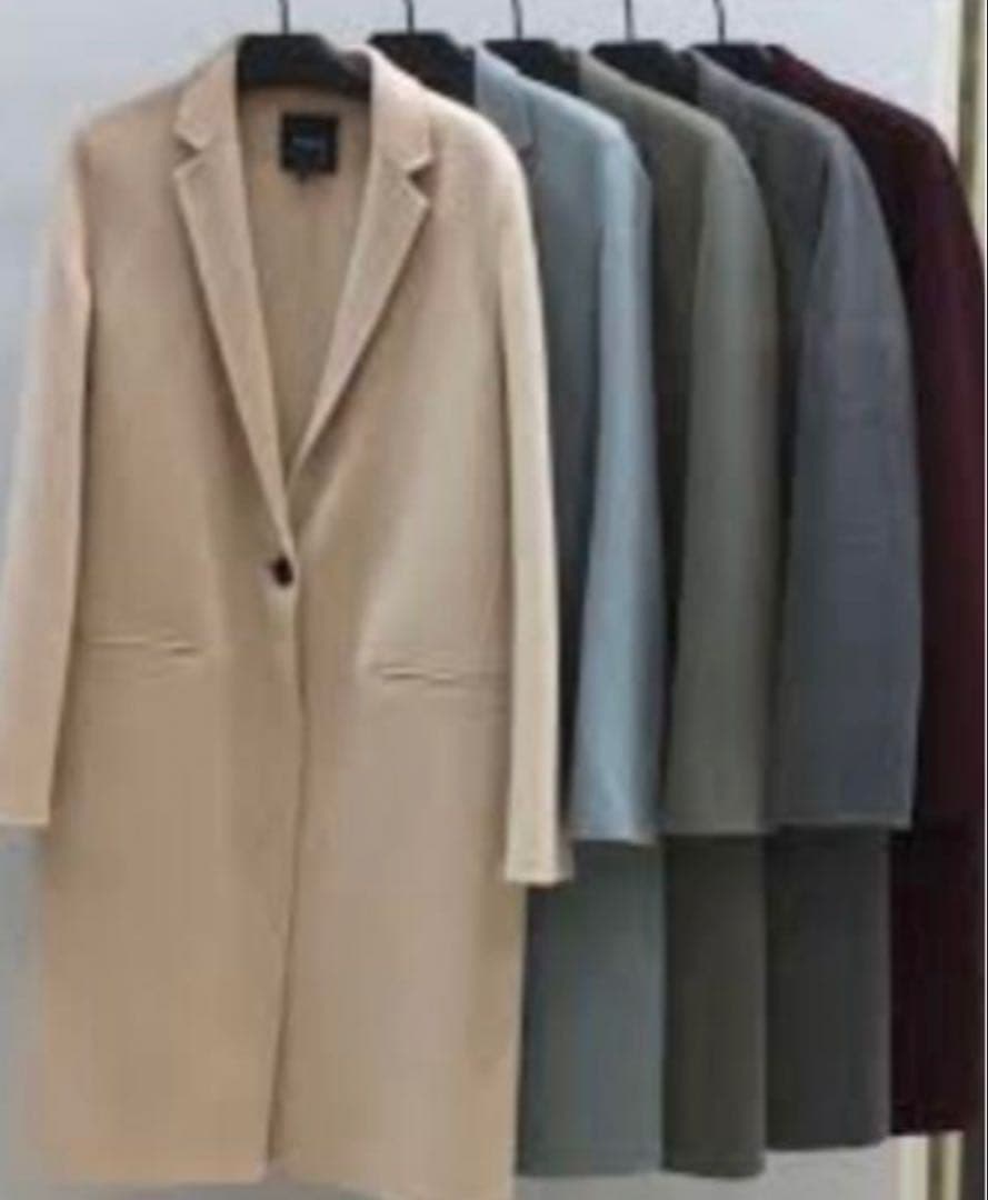 【theory】カシミヤ混チェスターコート