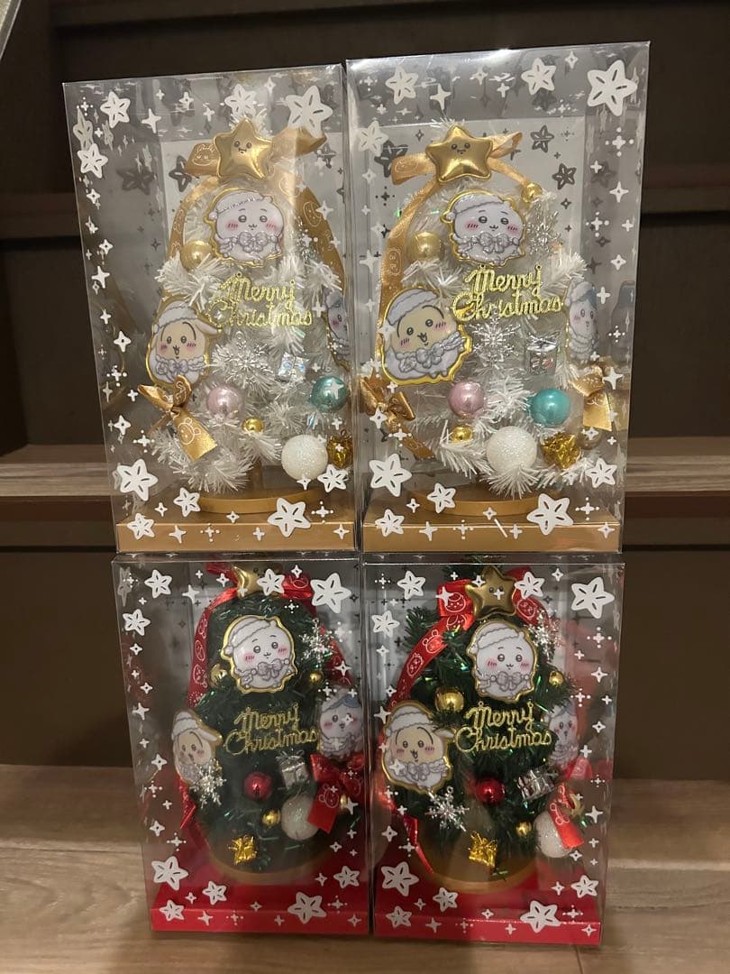 ちいかわクリスマスツリー　全4点セット
