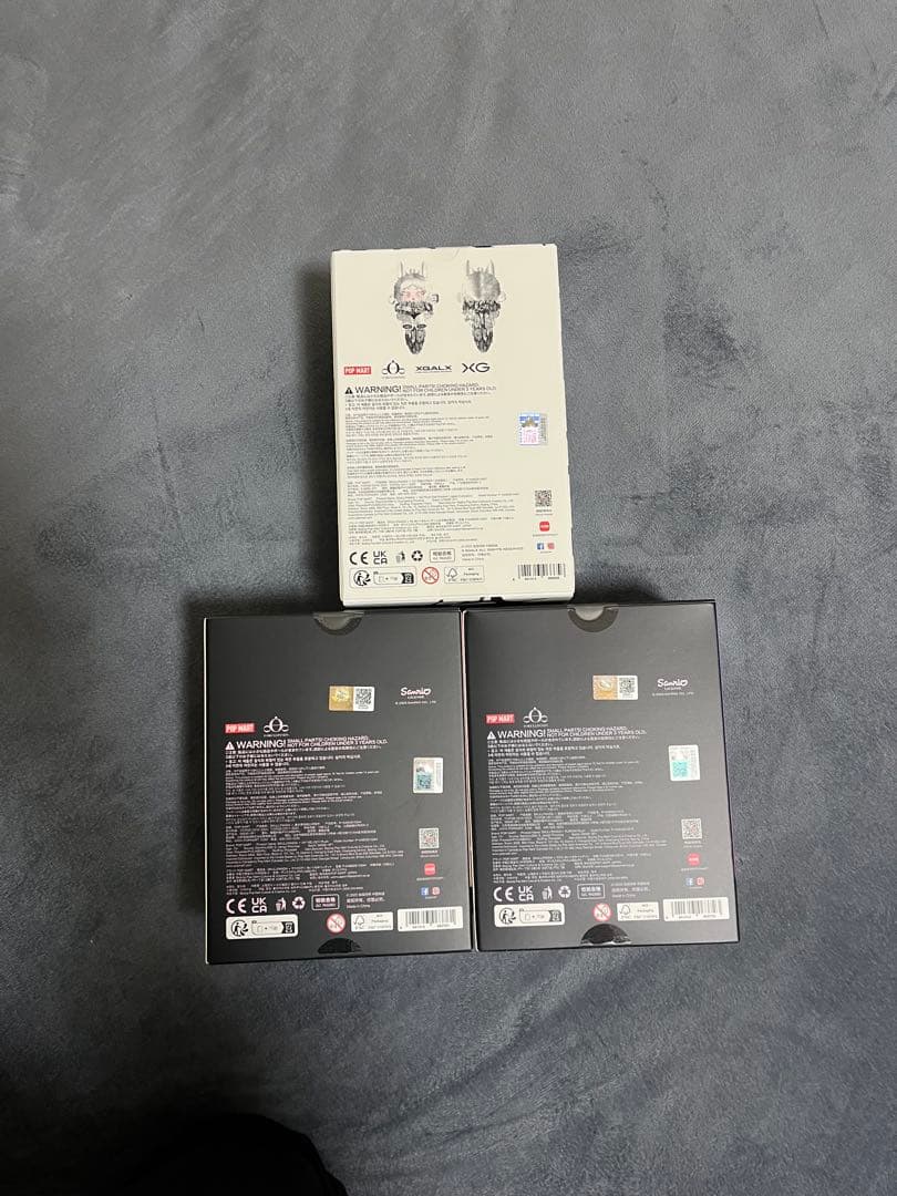 XG ＆Melody & Kuromi ぬいぐるみ3セットskull panda