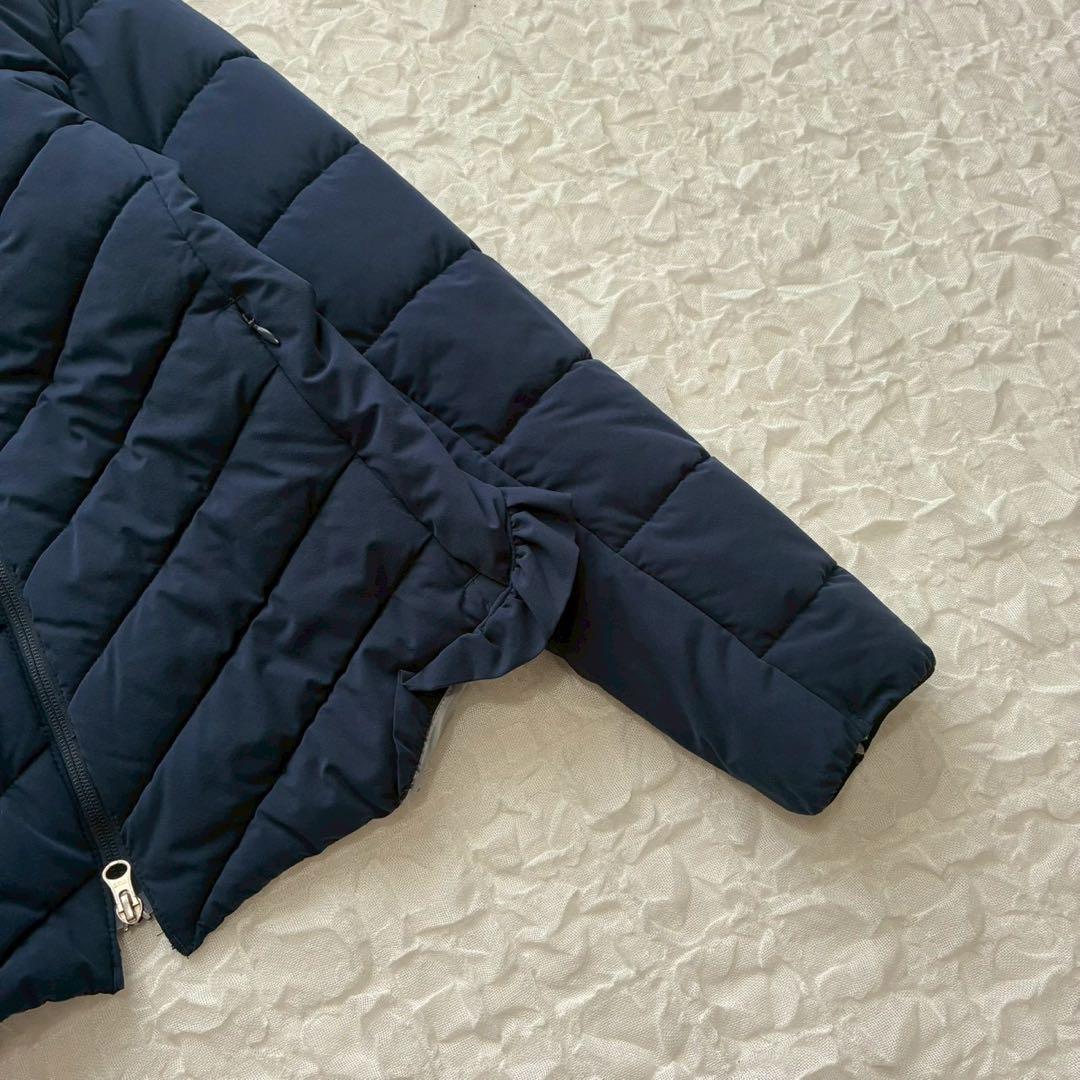 テーラーメイド フード付き中綿ジャケット M ゴルフウェア 裾フリル ハイネック