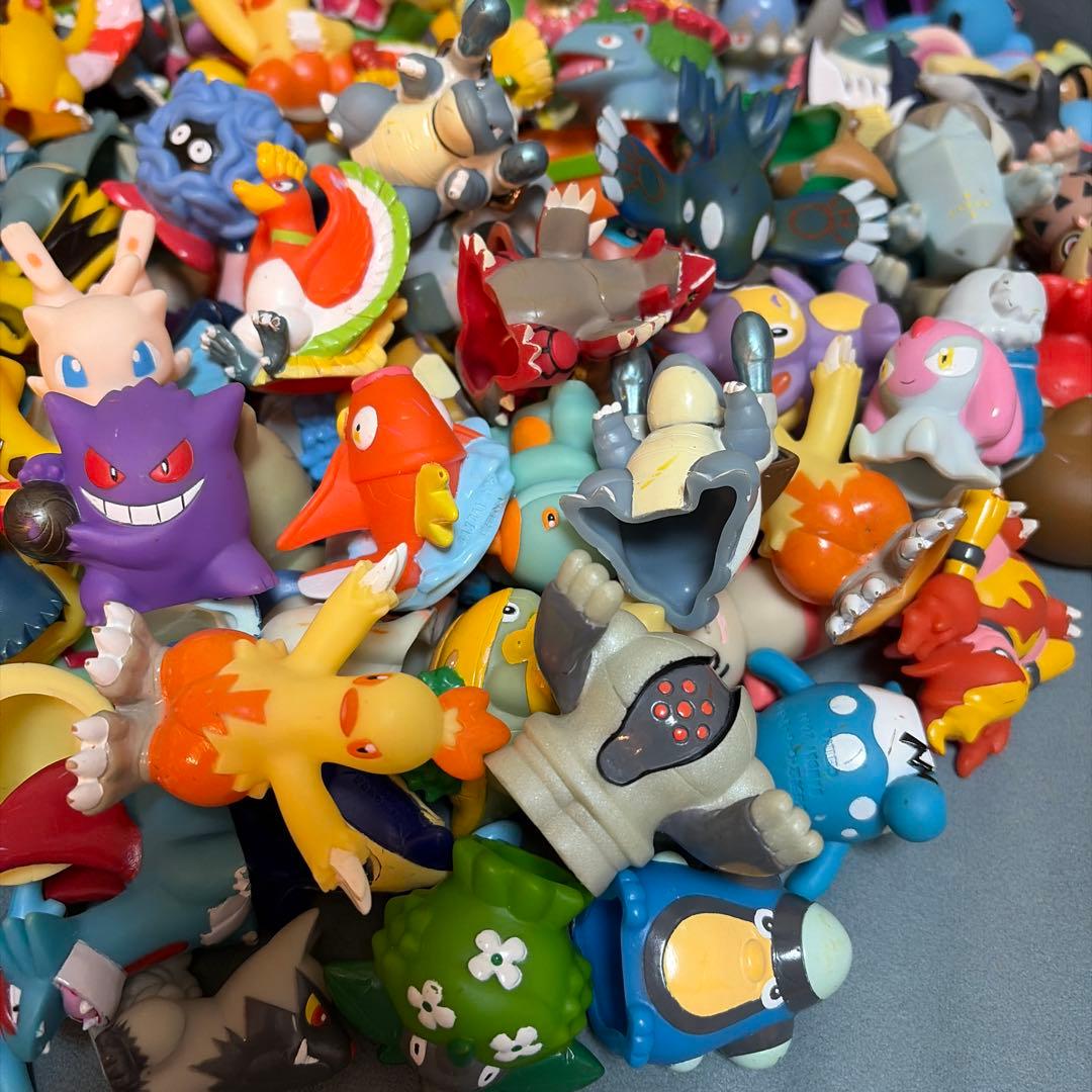 【大量213体】ポケモンキッズ フィギュア 指人形 まとめ売り 2000年初期