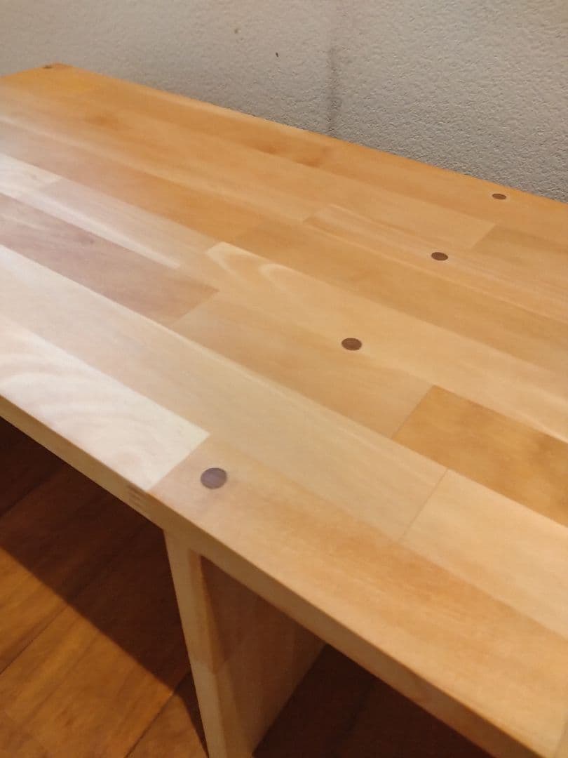 木製　ハンドメイド　オーダー　コの字　ベンチ　テレビ台　キヌカ　シェルフ