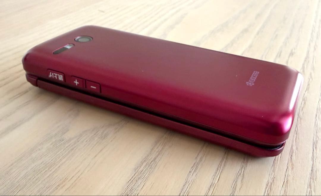 かんたんケータイ KYF41 初期化済み 卓上ホルダー付 au