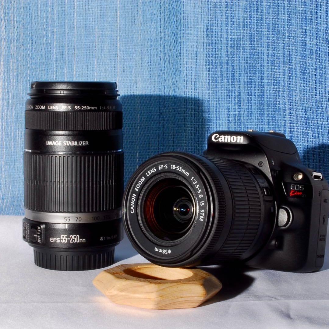 Canon EOS Kiss X7 ダブルレンズ キャノン♥️初心者オススメ♥️