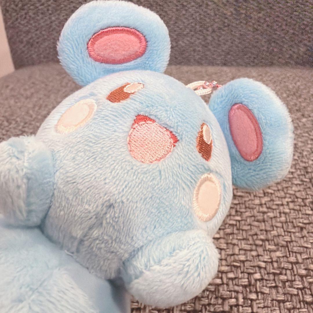 ルリリ　ポケモンセンター　カラーボールチェーン　マスコット　ぬいぐるみ　ポケモ