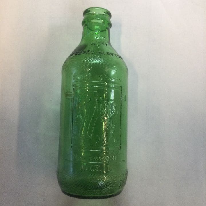 7up セブンアップ　ヴィンテージボトル　1960年代　美品