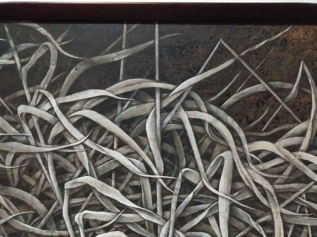 日本画(33)　すすき