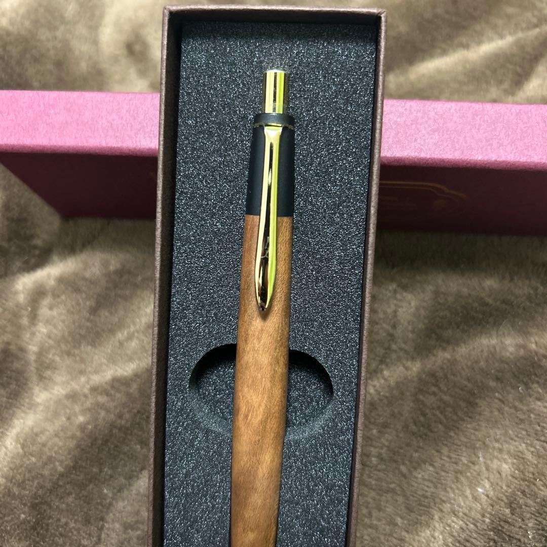 ボナンペン　桜　シャープペンシル　真鍮金具　野原工芸似