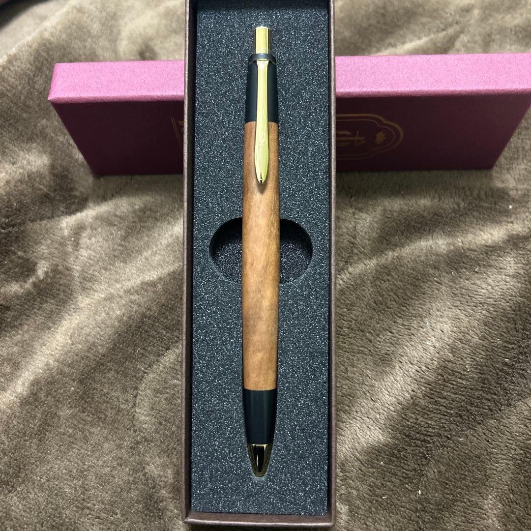 ボナンペン　桜　シャープペンシル　真鍮金具　野原工芸似