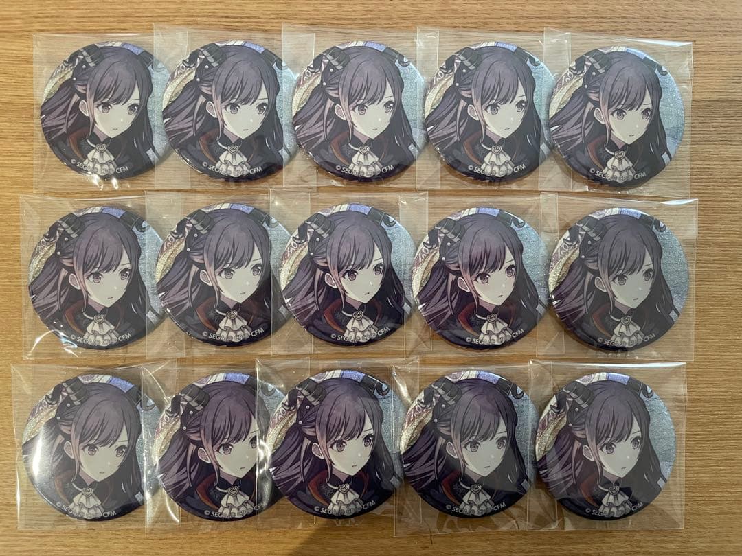 プロセカ 東雲絵名 グリッター缶バッジ ロウワー