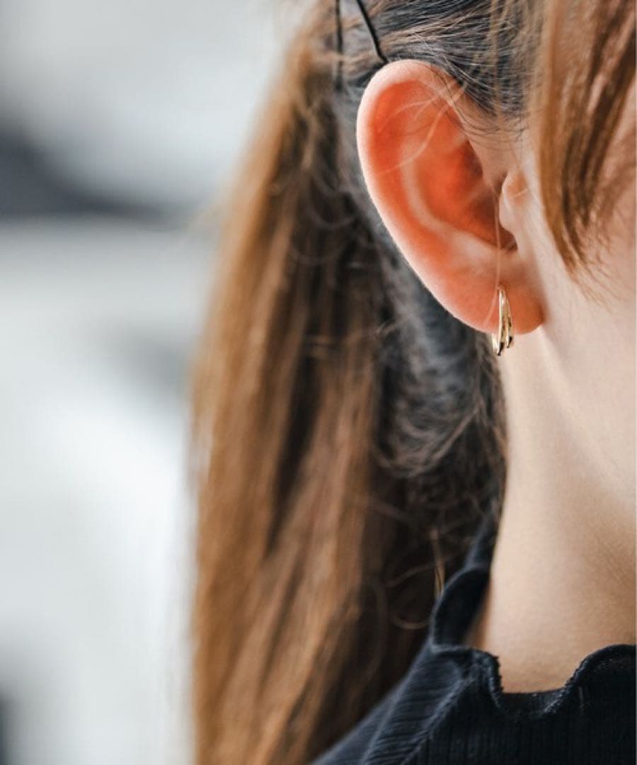 Jewel closet by L&Co. 2連風フープピアス※ yuko