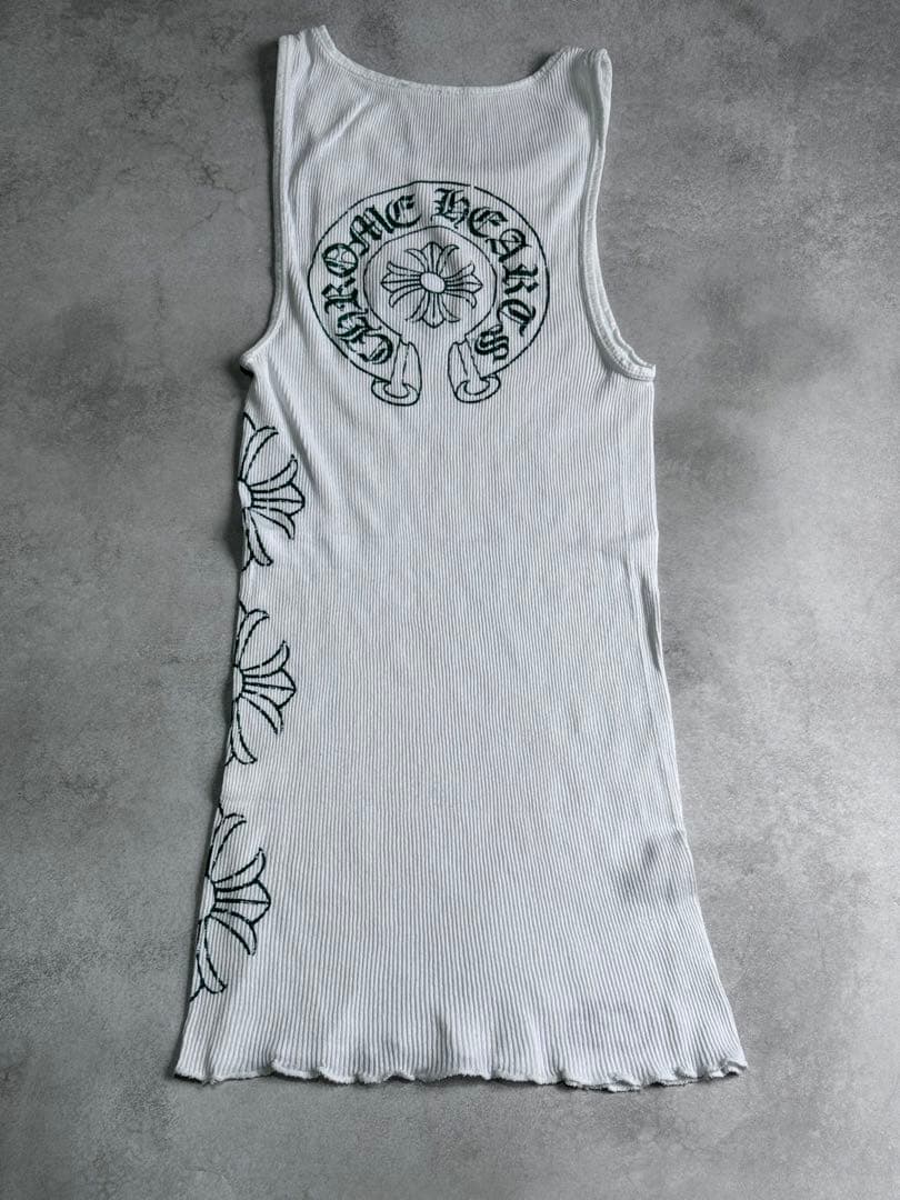 【レア難あり】Chrome Hearts タンクトップ ホワイトS