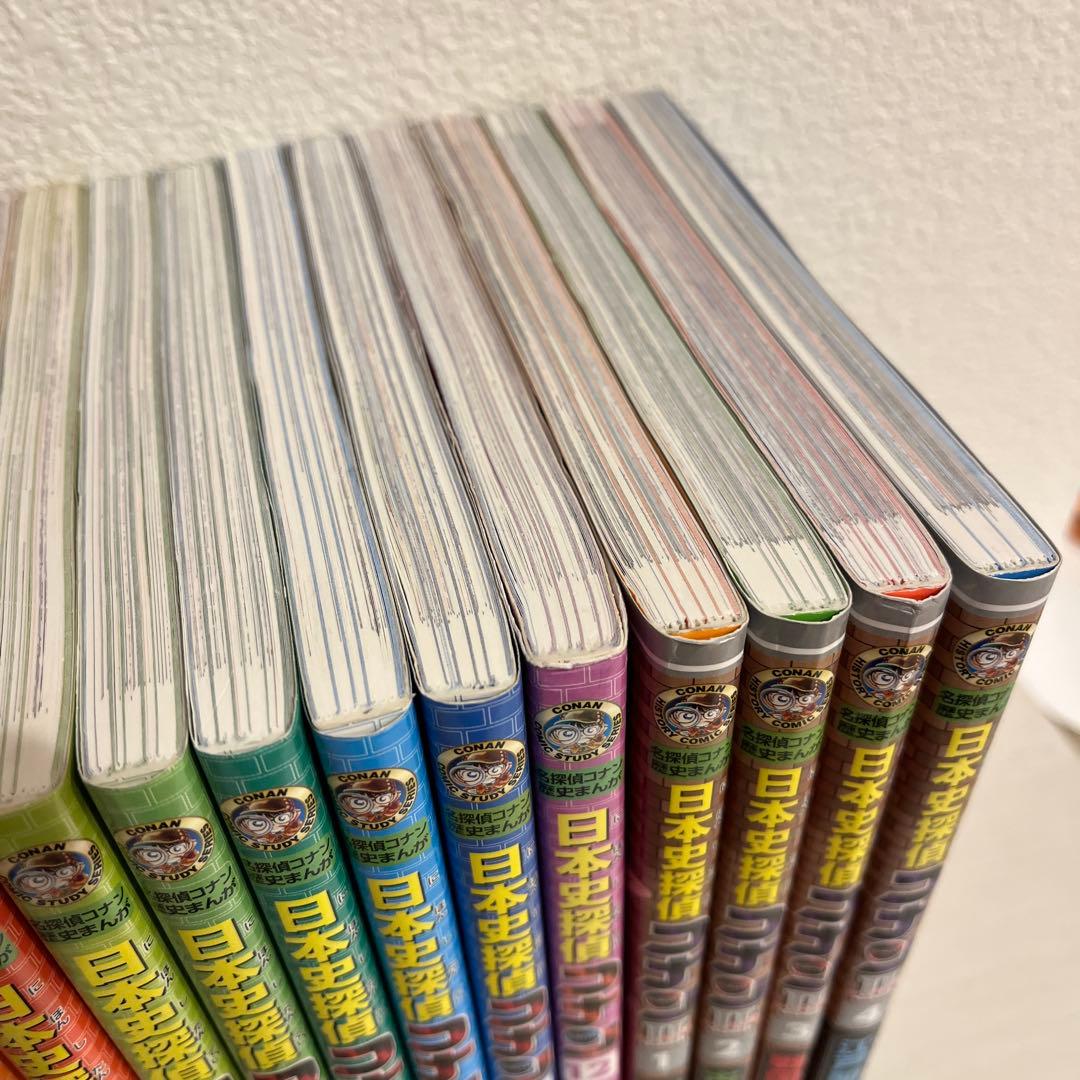 日本史探偵　コナン　名探偵コナン　歴史まんが　シーズン２　全12巻　4巻　セット