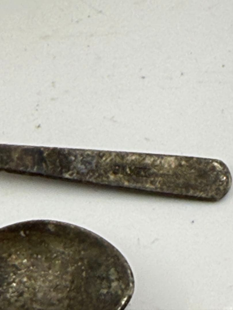 アヒル型水晶置物 銀製 2個セット