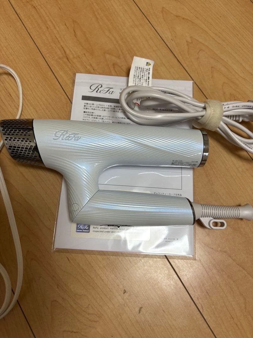【ジャンク品】ReFa ビューテックドライヤースマートRE-AN-02Aホワイト