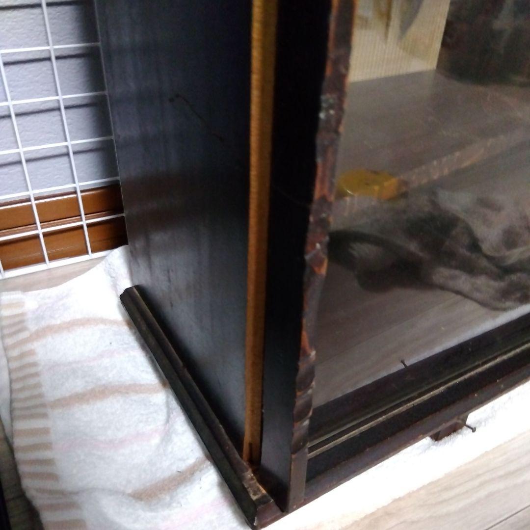 木製キャビネット アンティーク　棚　ボックス