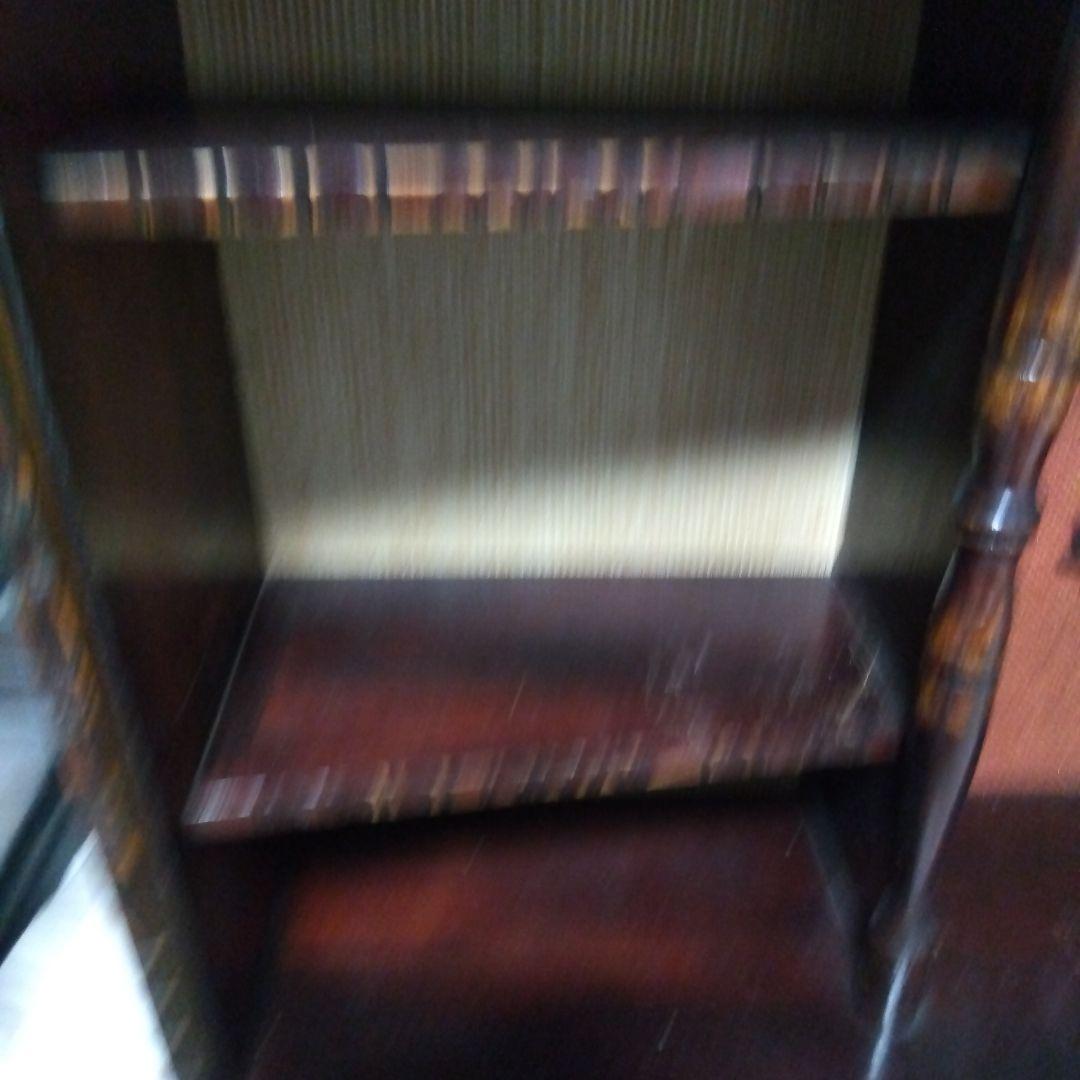 木製キャビネット アンティーク　棚　ボックス