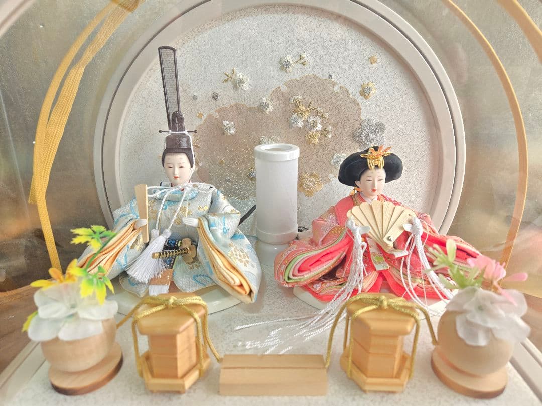 【一点限り】雛人形 ケース飾り　K61