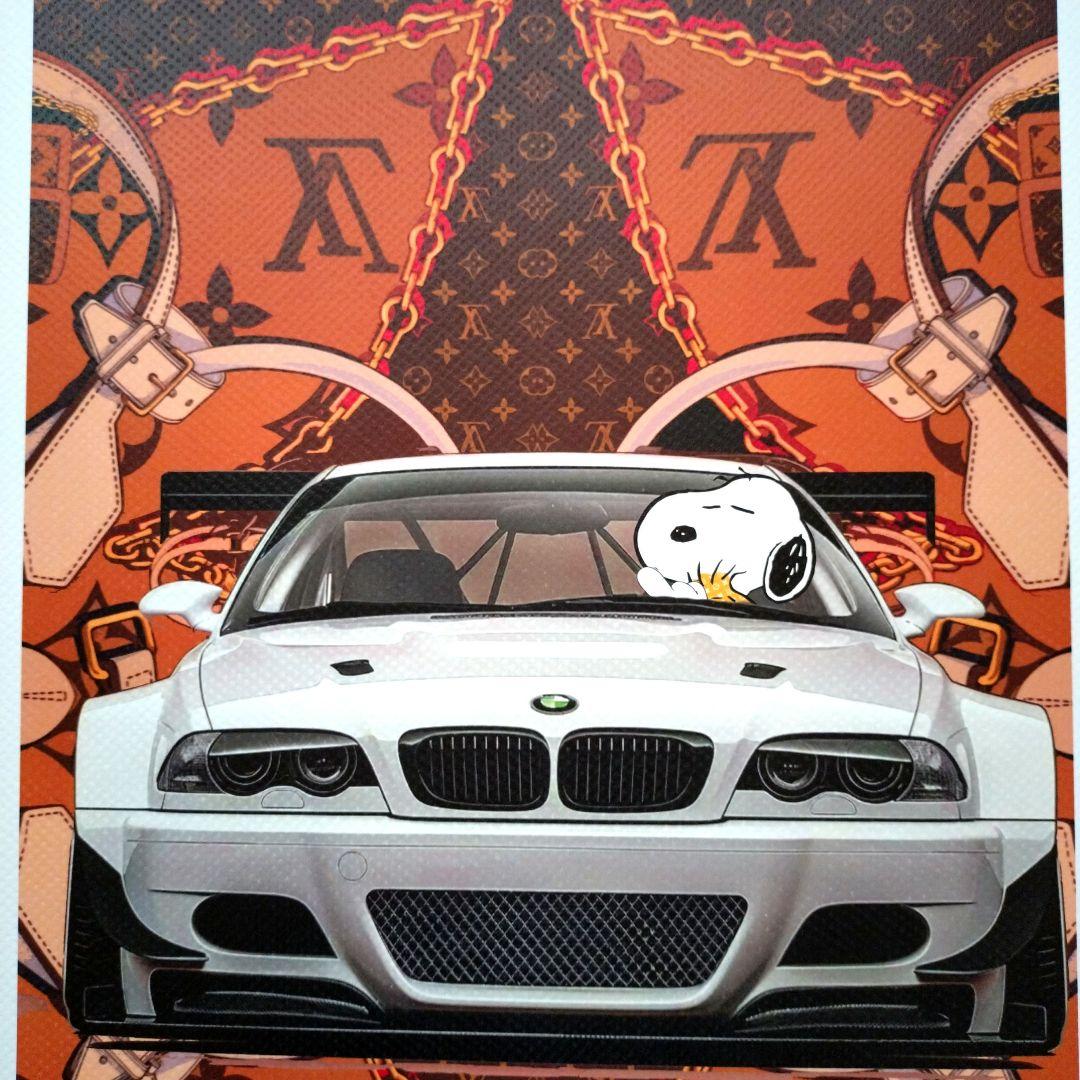 DEATH NYC 世界限定100枚　スヌーピー　BMW ルイヴィトン