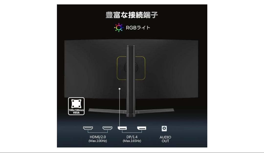 Z Z-Edge 湾曲165Hz ウルトラワイドモニター 34インチ