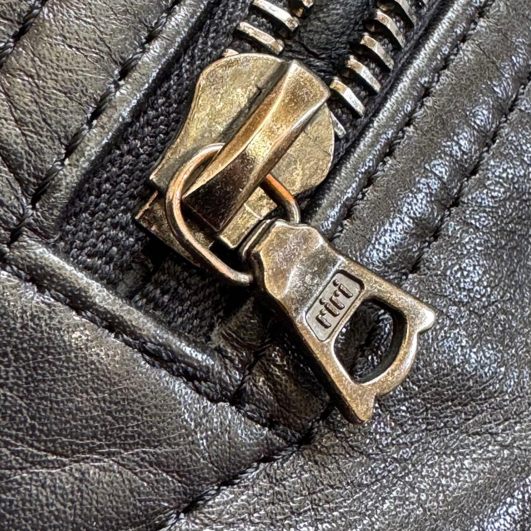 Lounge Lizard ラウンジリザード パッチワーク レザージャケット