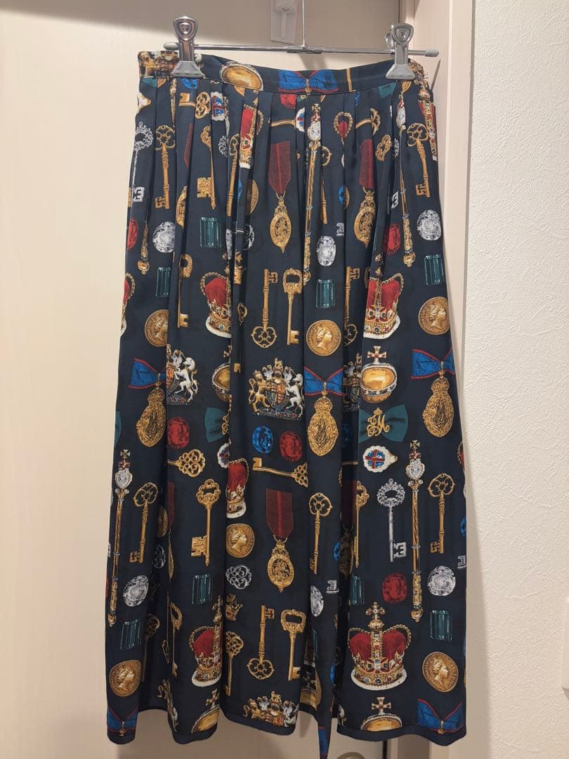 JaneMarple ジェーンマープル 王冠柄 スカート