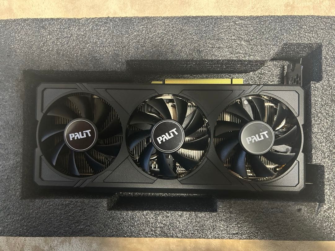 グラフィックボード・グラボ・ビデオカード Palit GeForce RTX 4060 Ti JetStream 16GB
