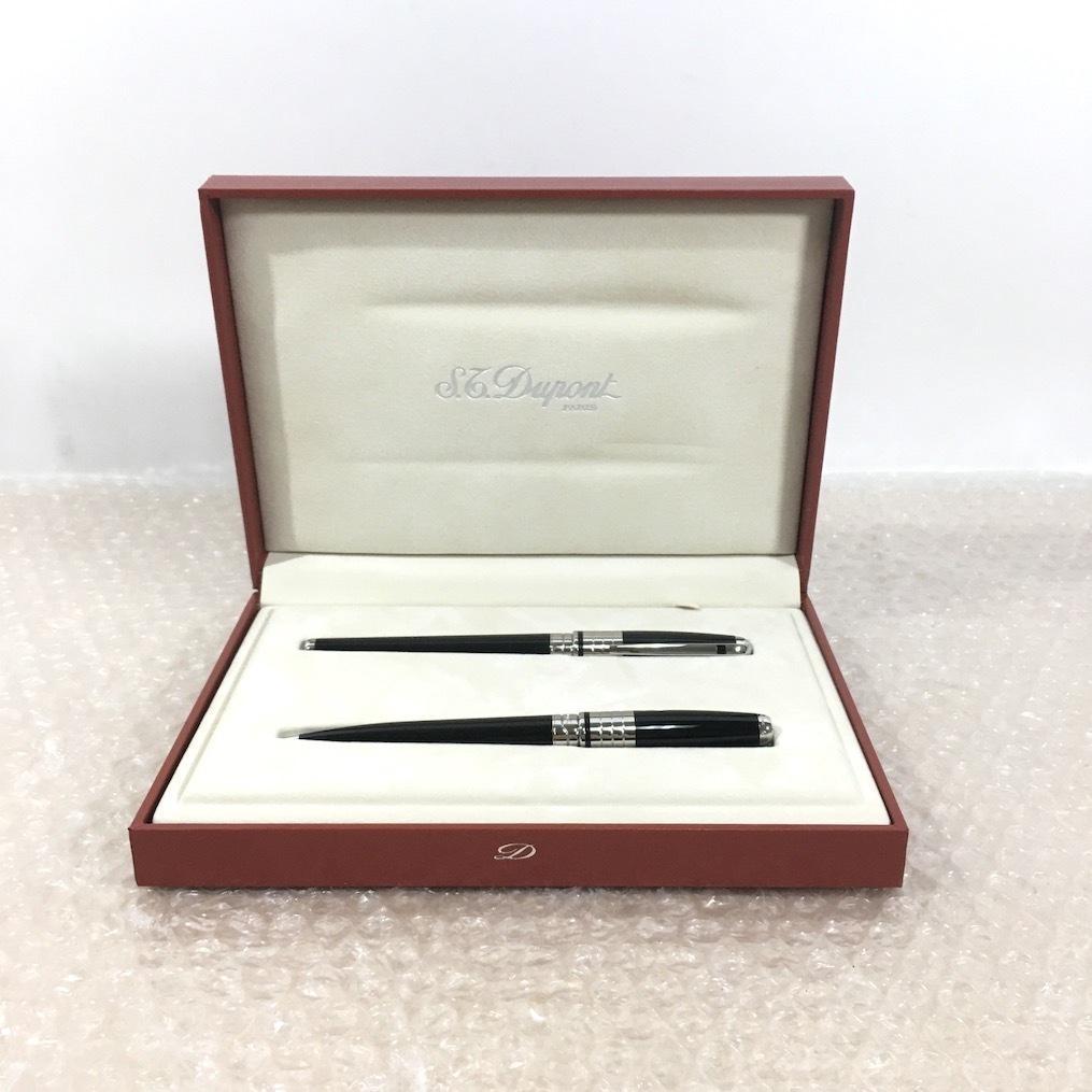 ○デュポン 18金 万年筆 ＋ ボールペン 最高級 超激レア 未使用極美品！