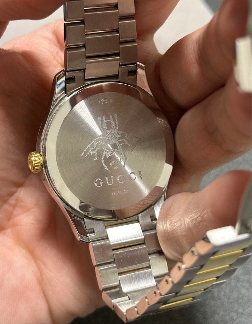 稼動 GUCCI 126.4 キングスネークGタイムレス