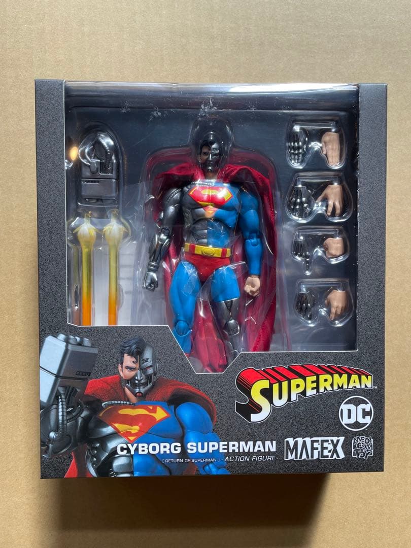 アメコミ MAFEX No.164 CYBORG SUPERMAN RETURN OF i